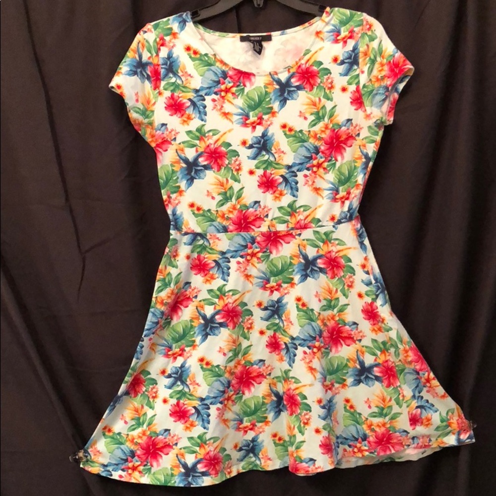 Tropical Floral Dress